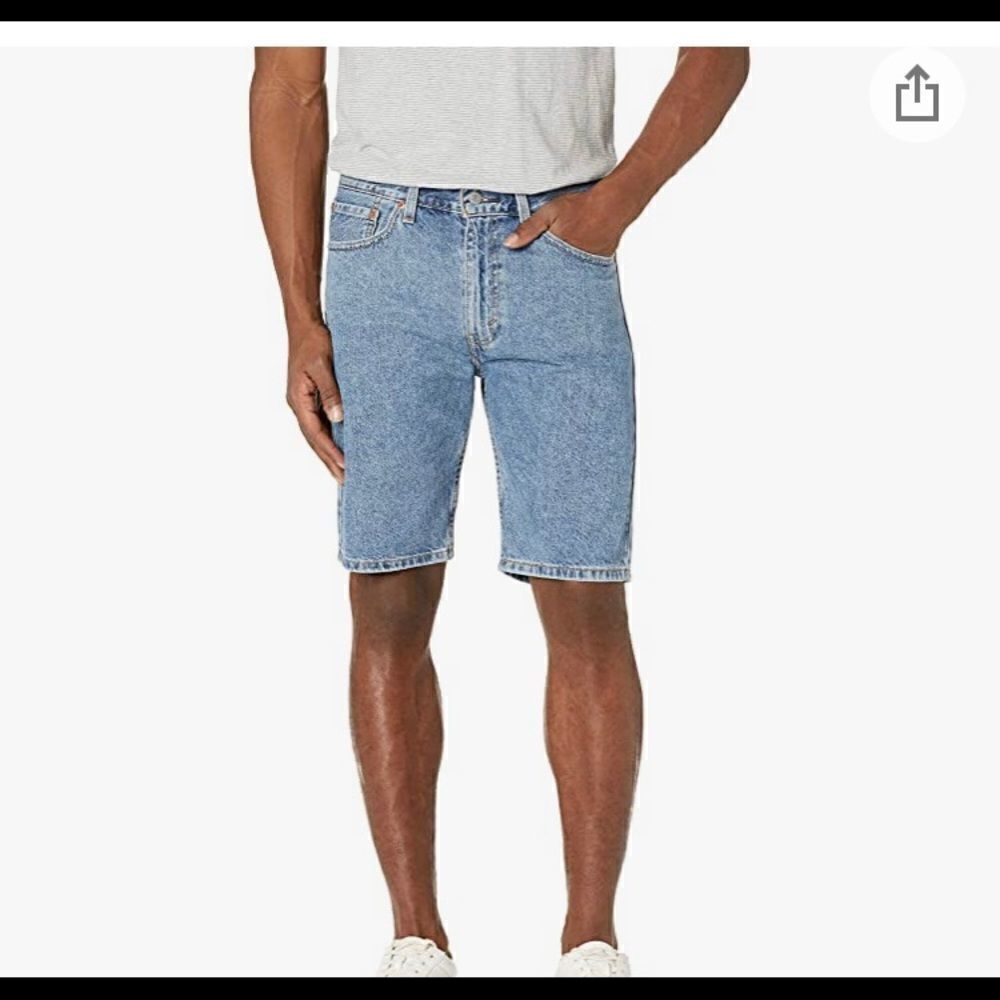 LEVI’S‎ Men’s 505 Vintage Jean Shorts, Size 36, high rise
